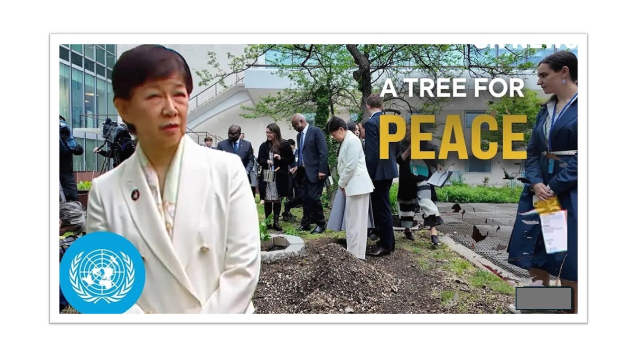 A Tree for Peace | Hibakujumoku Tree Planting Cermony | United Nations
