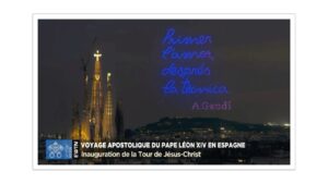 Basilica Sagrada Familia is officially inaugurated