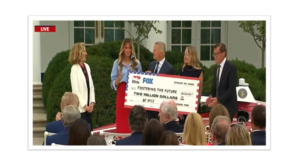First Lady Melania Trump announces “Fostering the Future” | scholarships for foster care youth