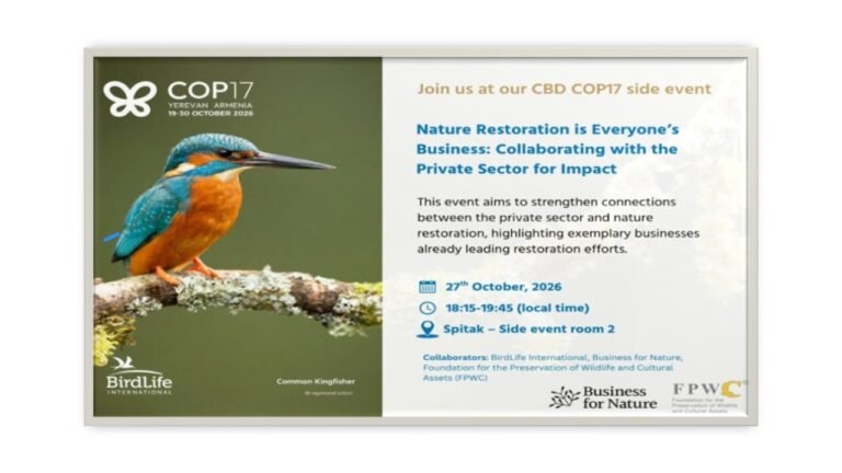 Nature Restoration Is Everyone’s Business | COP17 Armenia
